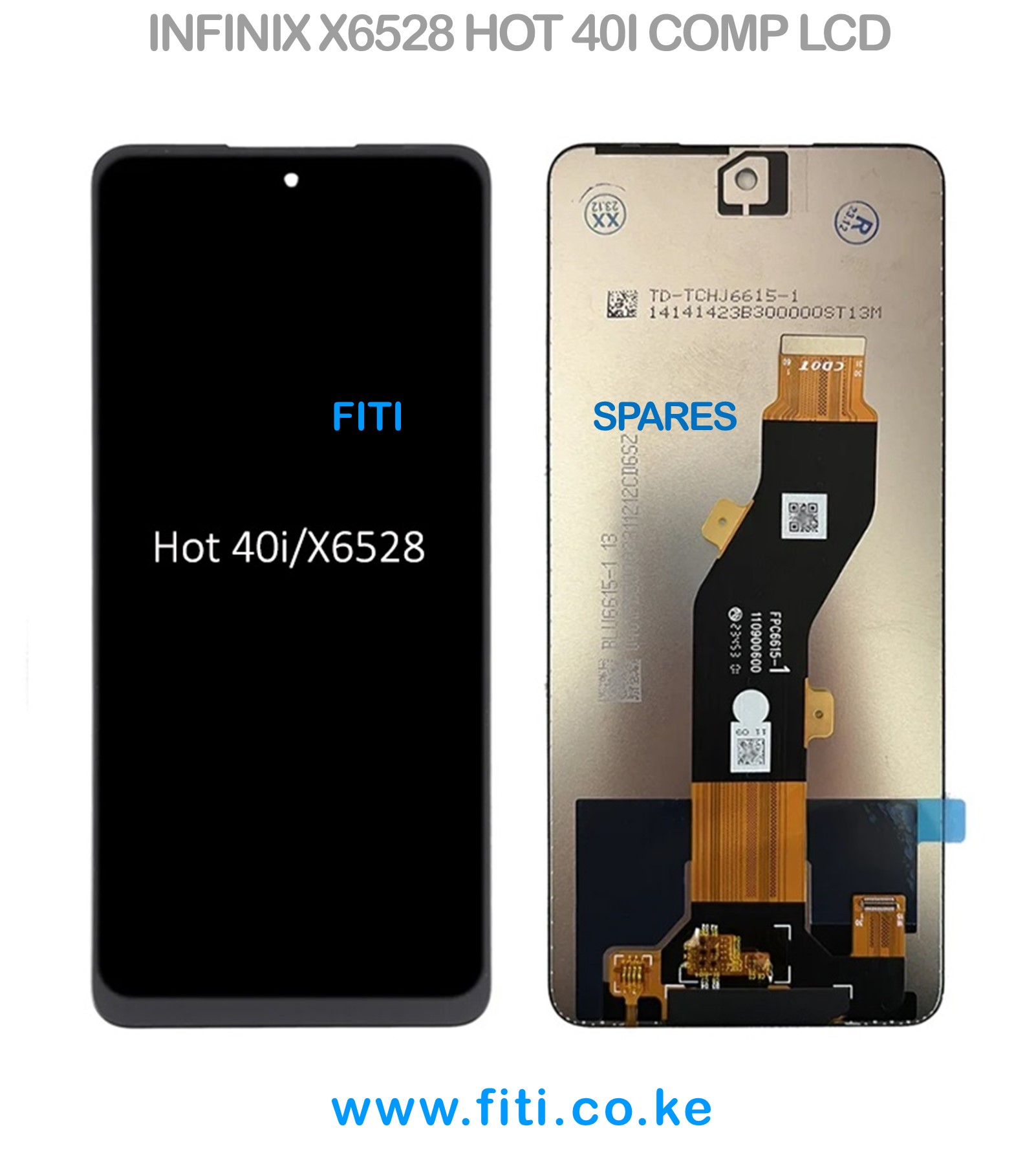 INFINIX X6528/ HOT 40I COMP LCD